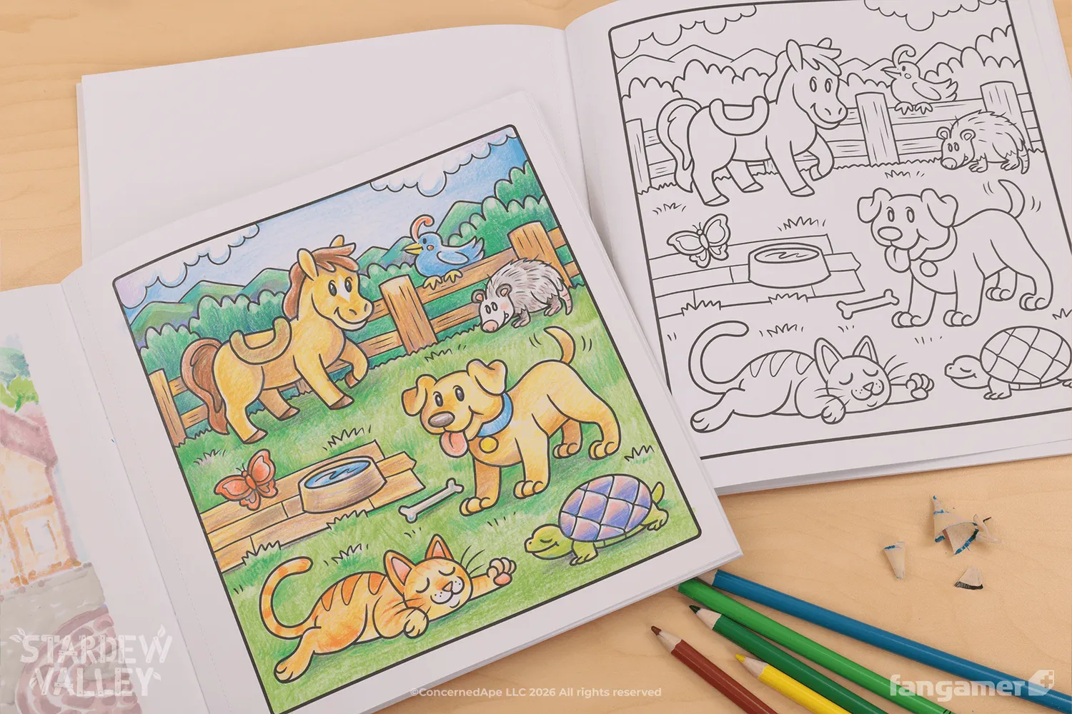 Fangamer Stardew Valley Coloring Book Malbuch 20 Seiten
