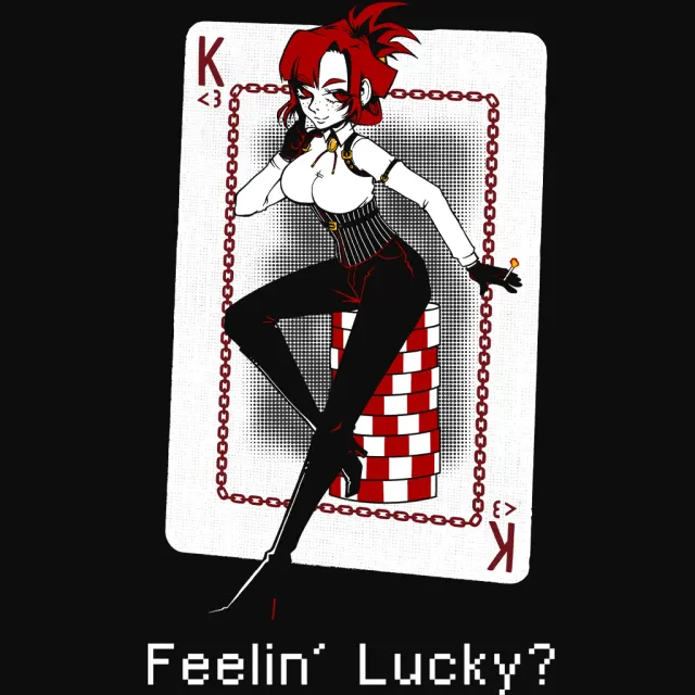 Fangamer of the Devil Feeling Lucky Langarmshirt