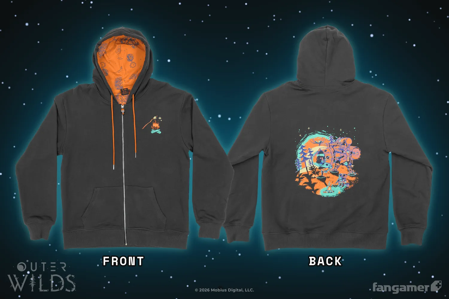 Fangamer Outer Wilds Campfire Hoodie