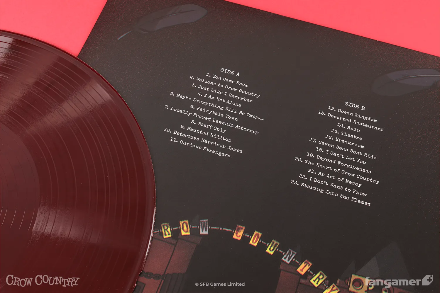 Fangamer Crow Country Soundtrack 1-LP Splatter