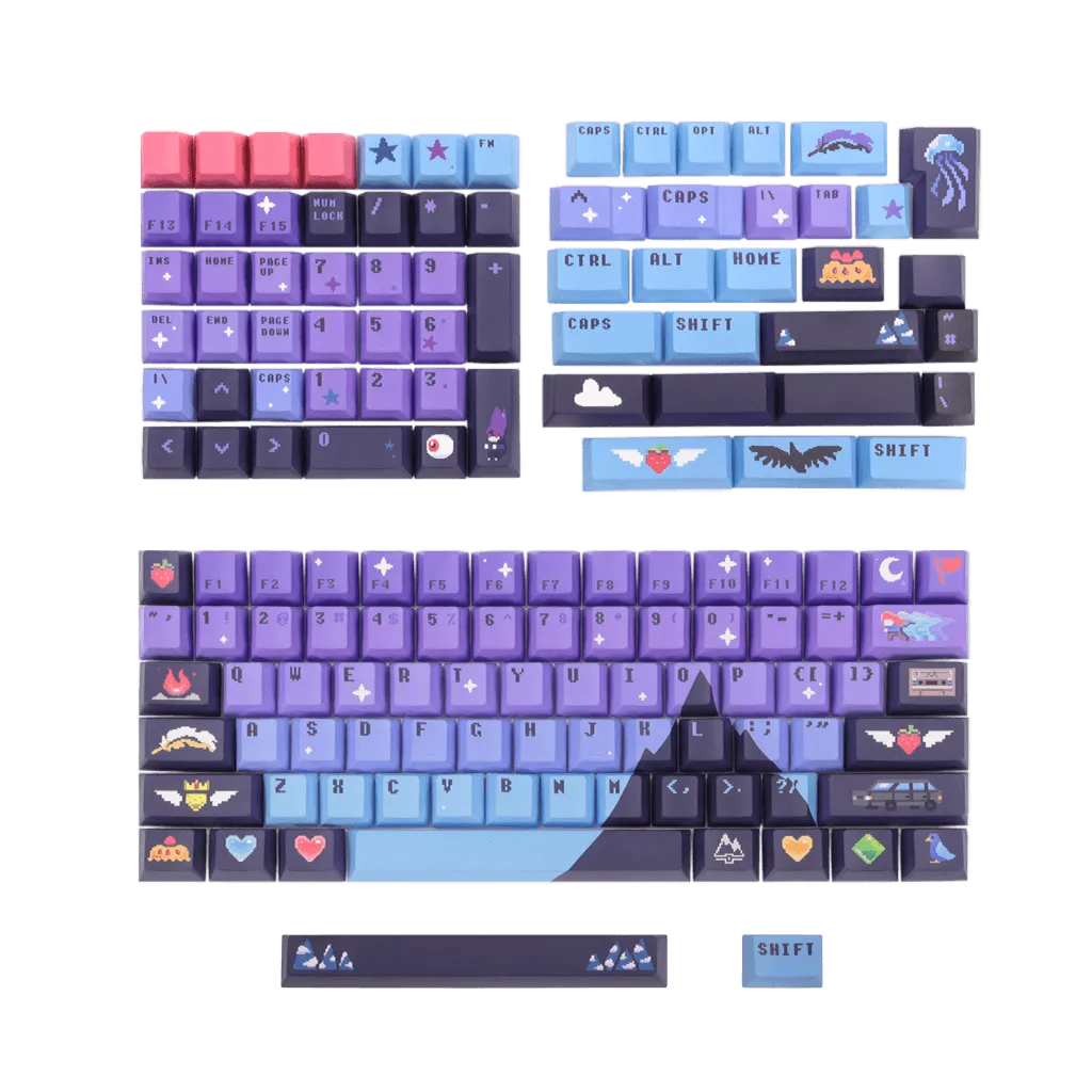 Fangamer Celeste Keycap Set Tastenkappen PBT