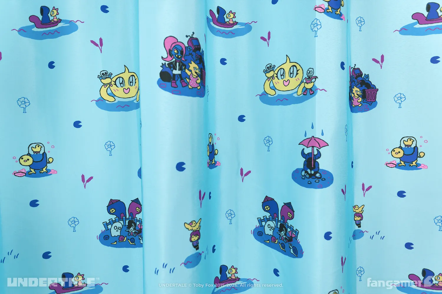 Fangamer Undertale Waterfall Duschvorhang 183x183 cm