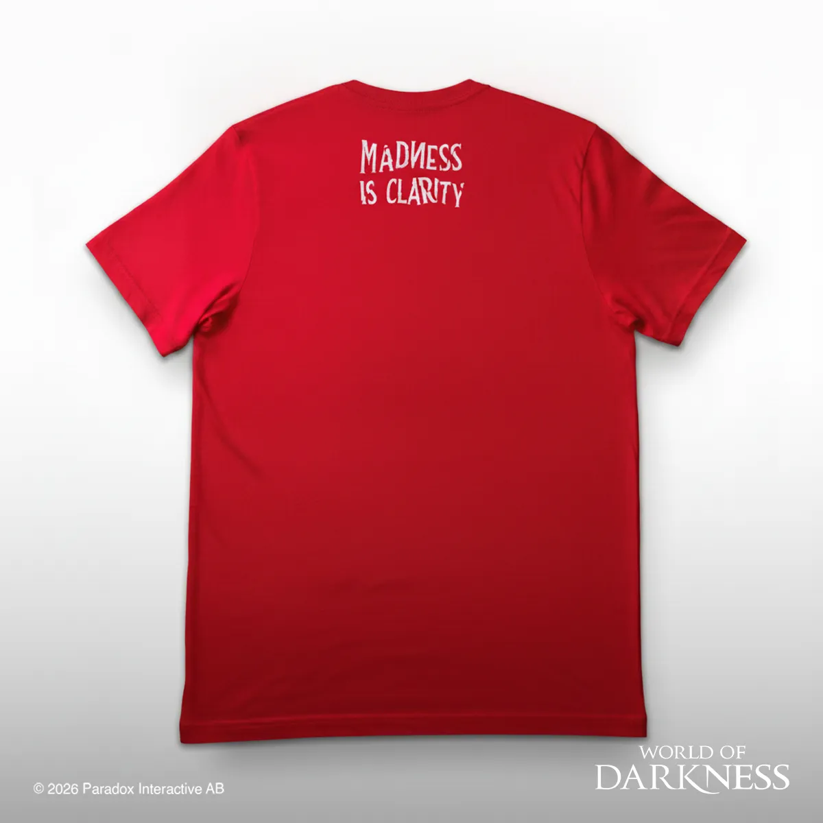 White Wolf Madness Is Clarity T-Shirt Baumwolle