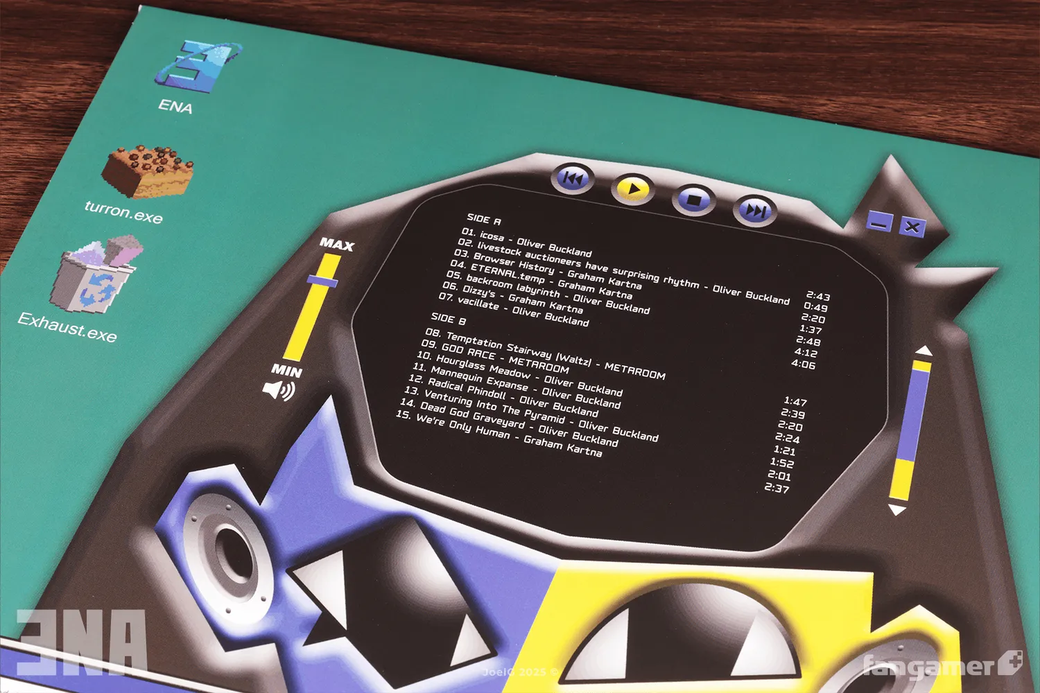 Fangamer ENA Season 1 Vinyl Soundtrack Schallplatte LP
