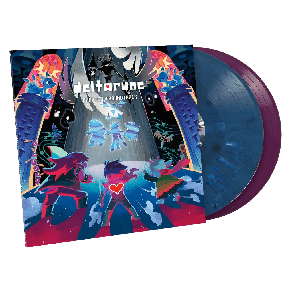Fangamer Deltarune Chapter 4 Vinyl Soundtrack 2LP