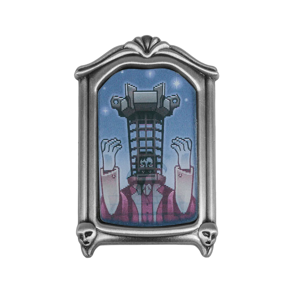 Fangamer Bloodborne No One Can Catch Us Lenticular Pin Micolash 4,6cm