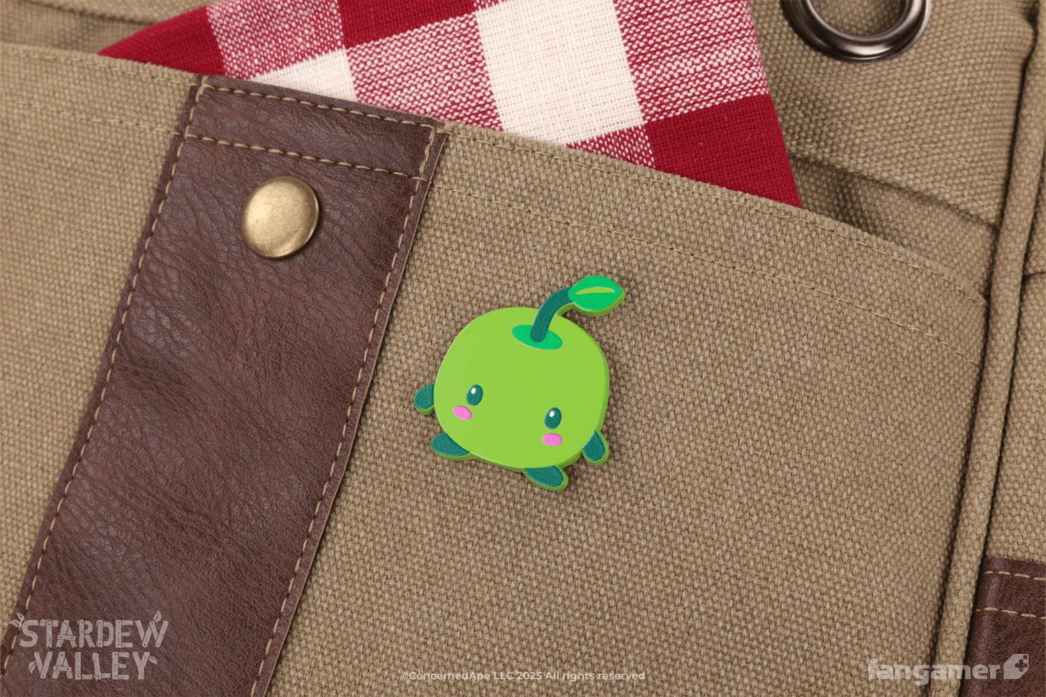Fangamer Green Junimo Pin Anstecker Soft-Emaille
