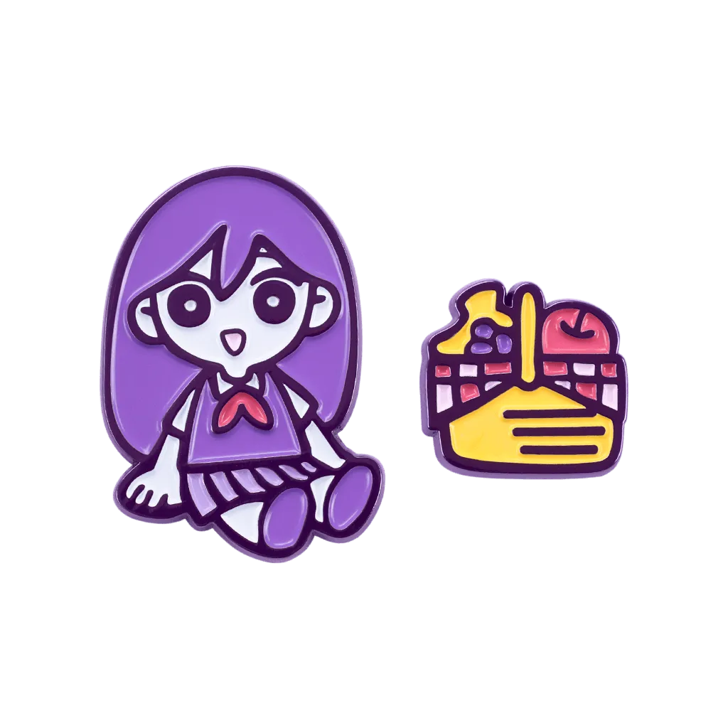 Fangamer OMORI MARI Pin Emaille Picknick