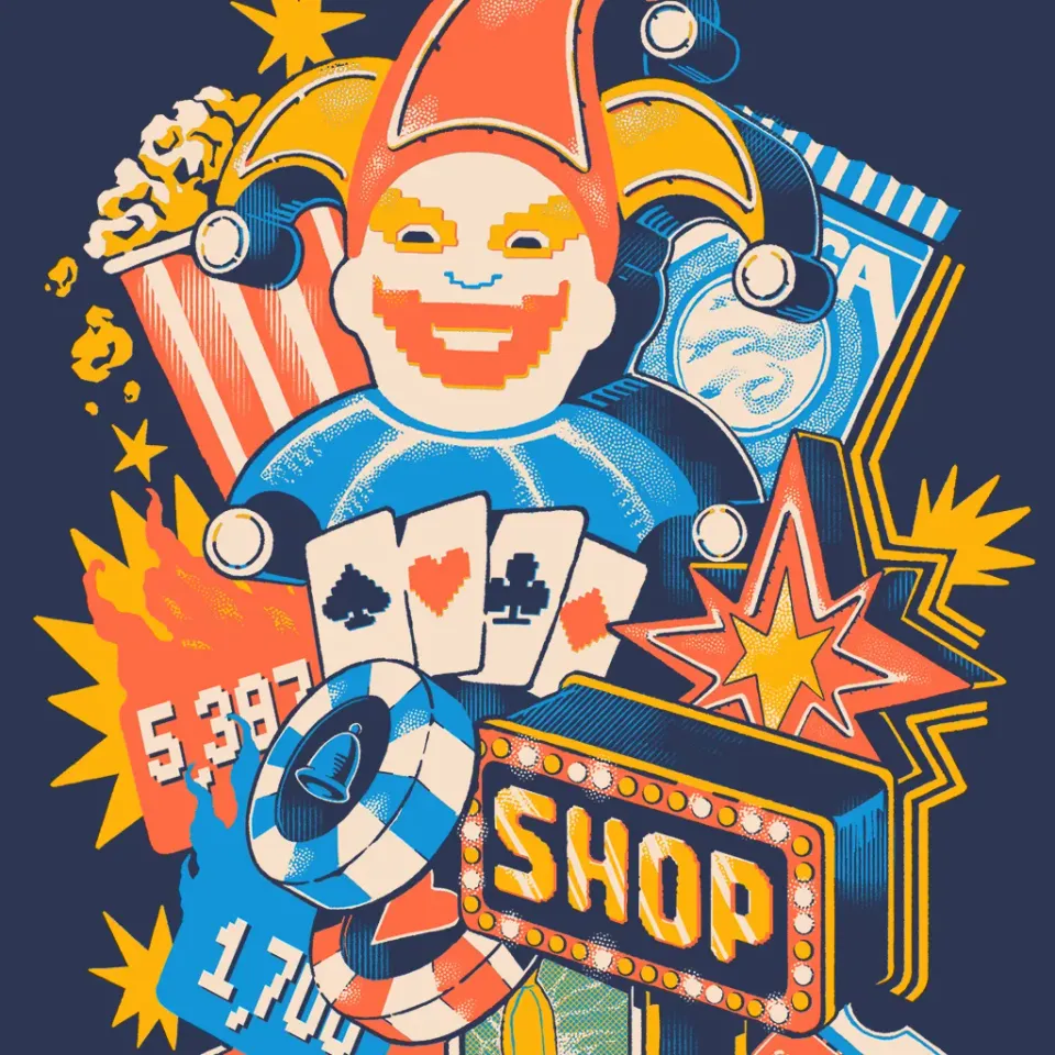 Fangamer Ante Up! Langarmshirt Baumwolle
