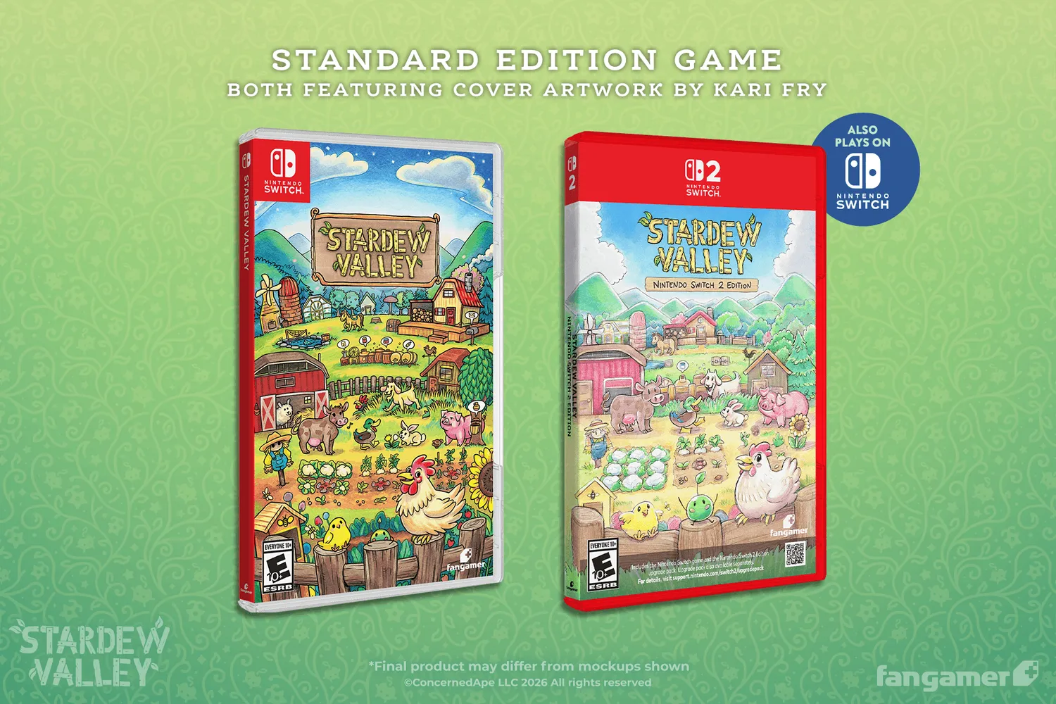 Fangamer Stardew Valley Standard Edition Switch Spiel mit Handbuch