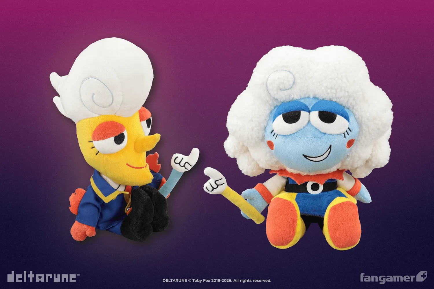 Fangamer DELTARUNE Elnina and Lanino Plüsch Set