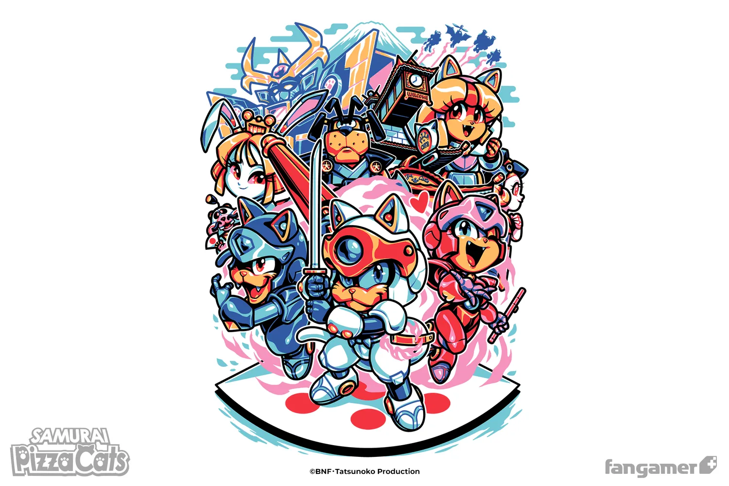 Fangamer A Slice of Samurai T-Shirt
