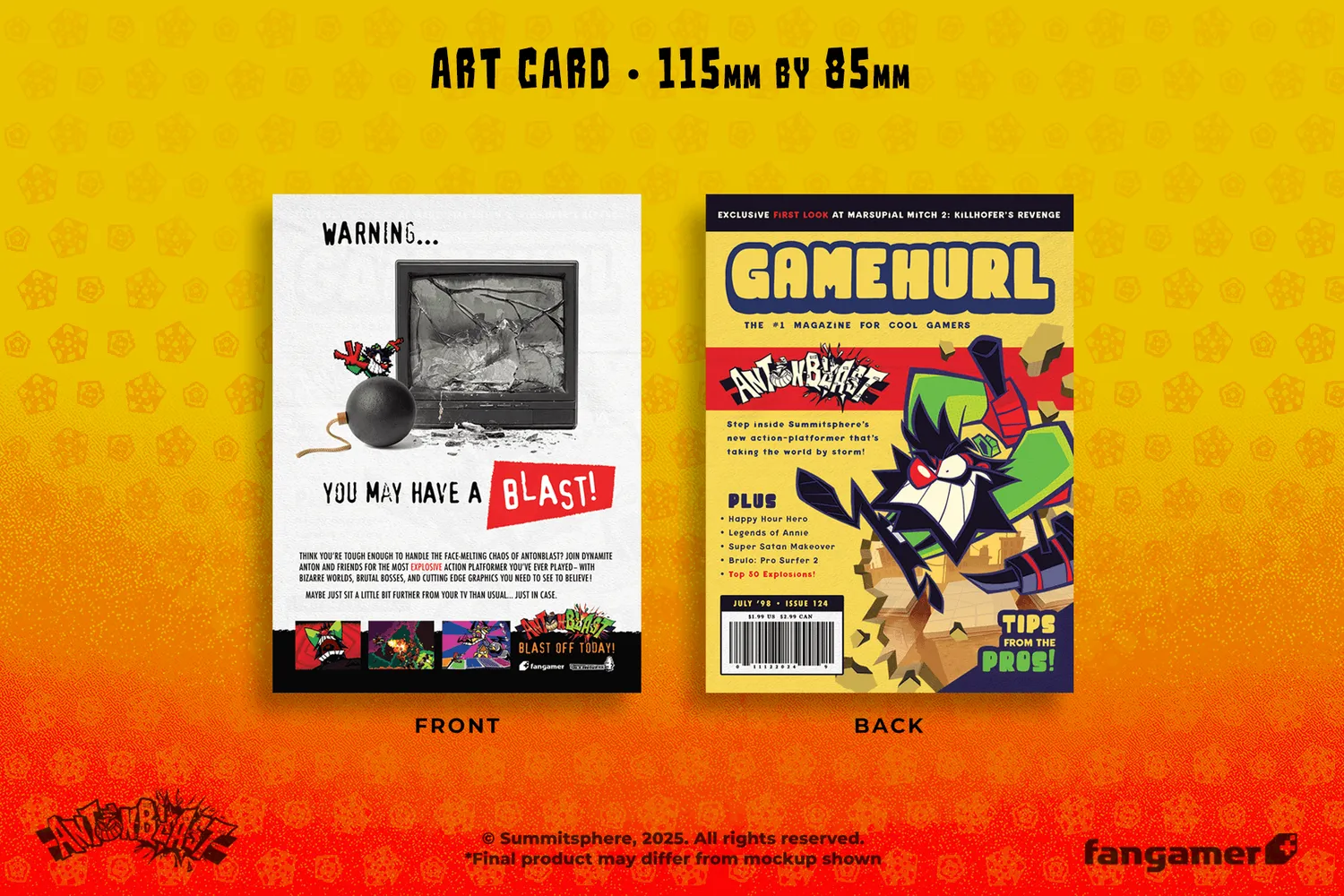 Fangamer ANTONBLAST Switch Spiel physische Edition
