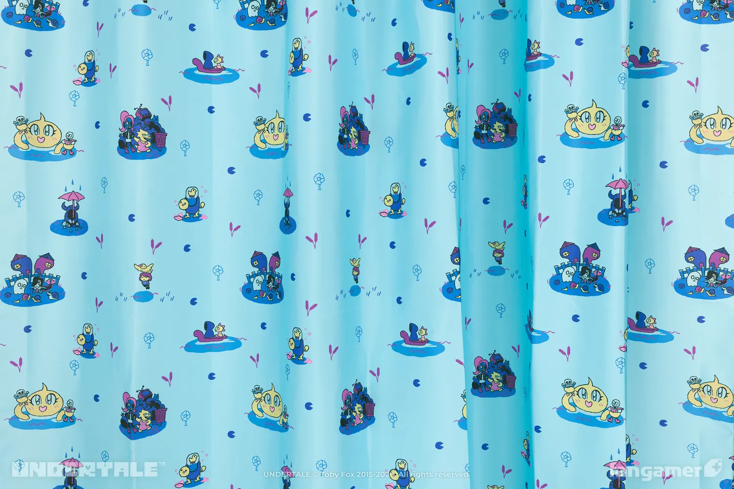 Fangamer Undertale Waterfall Duschvorhang 183x183 cm