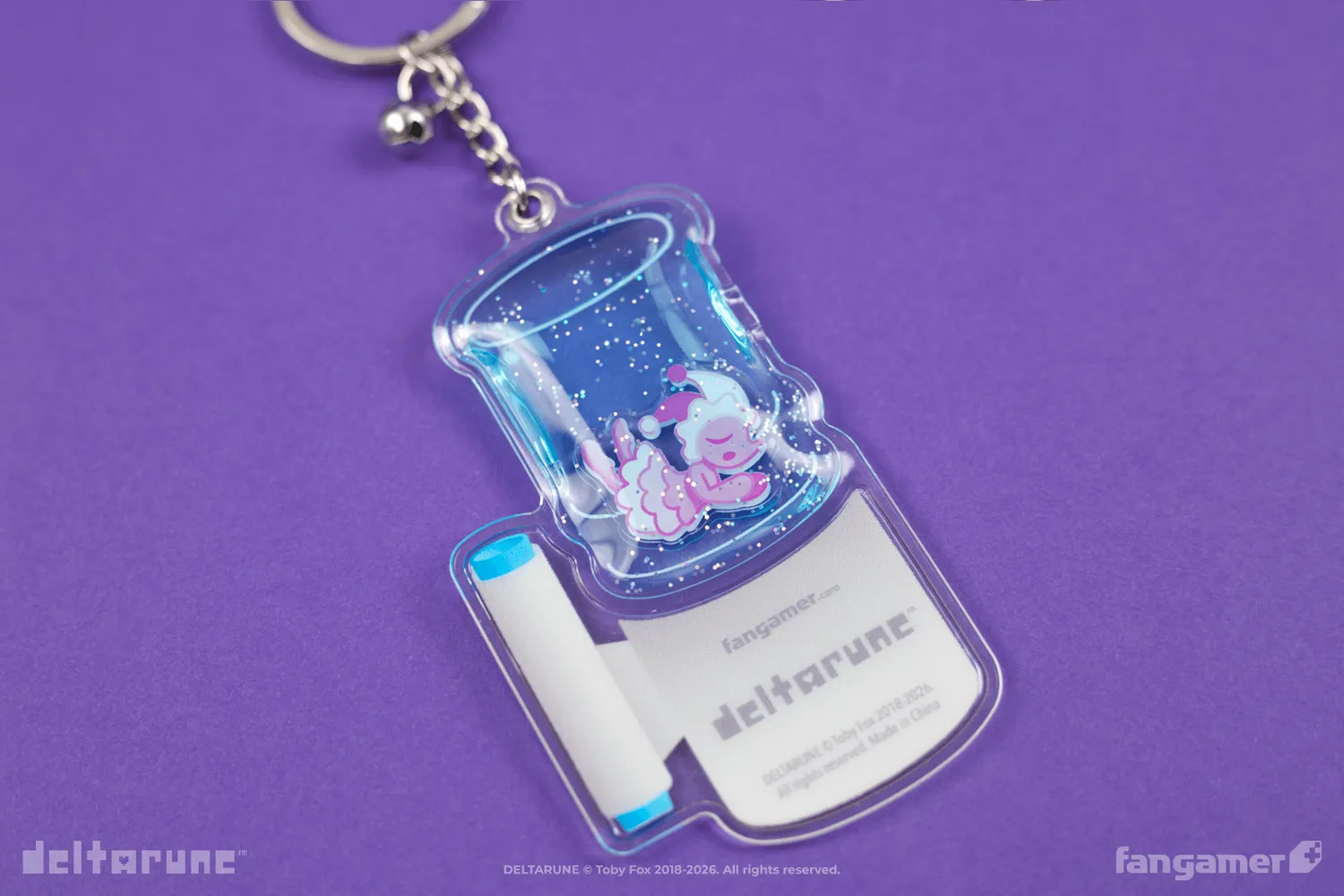 Fangamer Deltarune Holy Water Schlüsselanhänger Mizzle Charm
