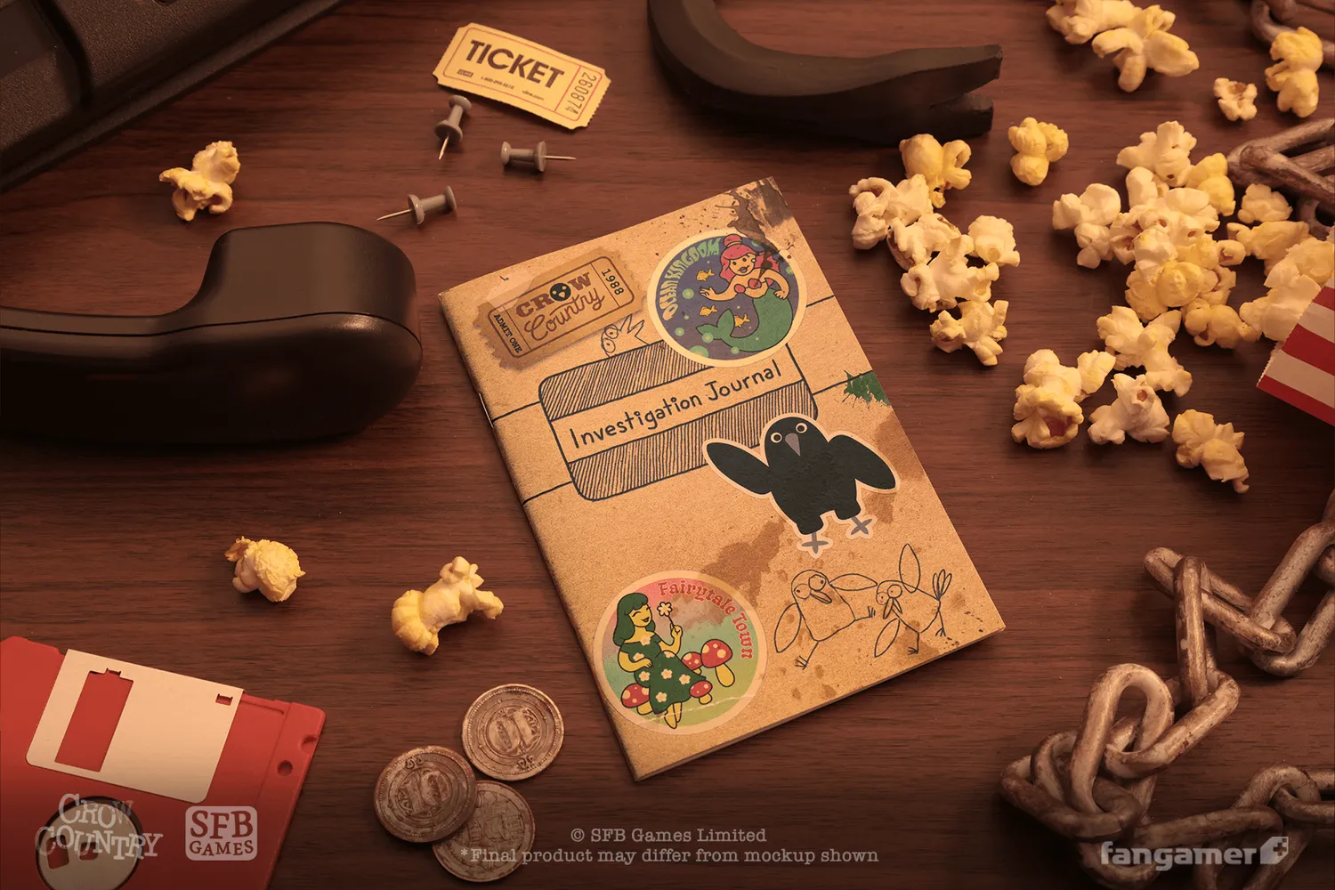 Fangamer Crow Country Deluxe Edition Spiel Sammlerset