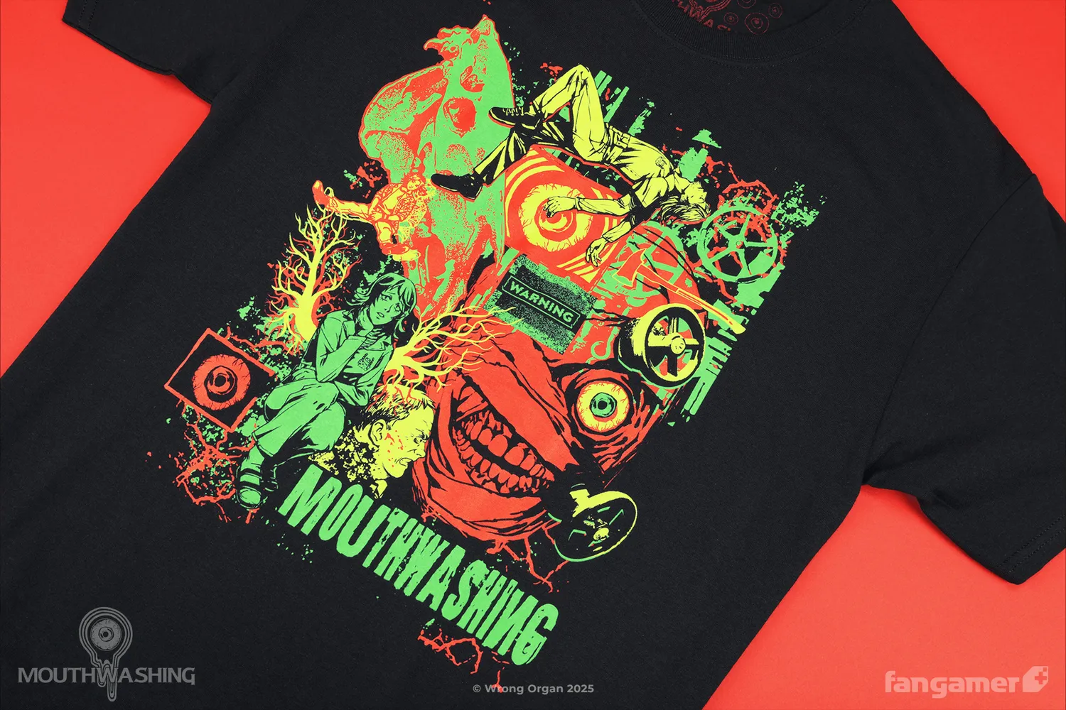 Fangamer Mouthwashing Come to Daddy T-Shirt Baumwolle