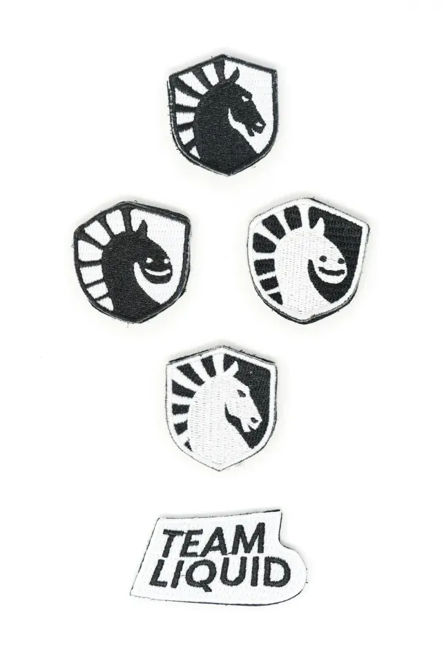 Team Liquid Crossbody Bag Patch Pack Patches 5er-Set