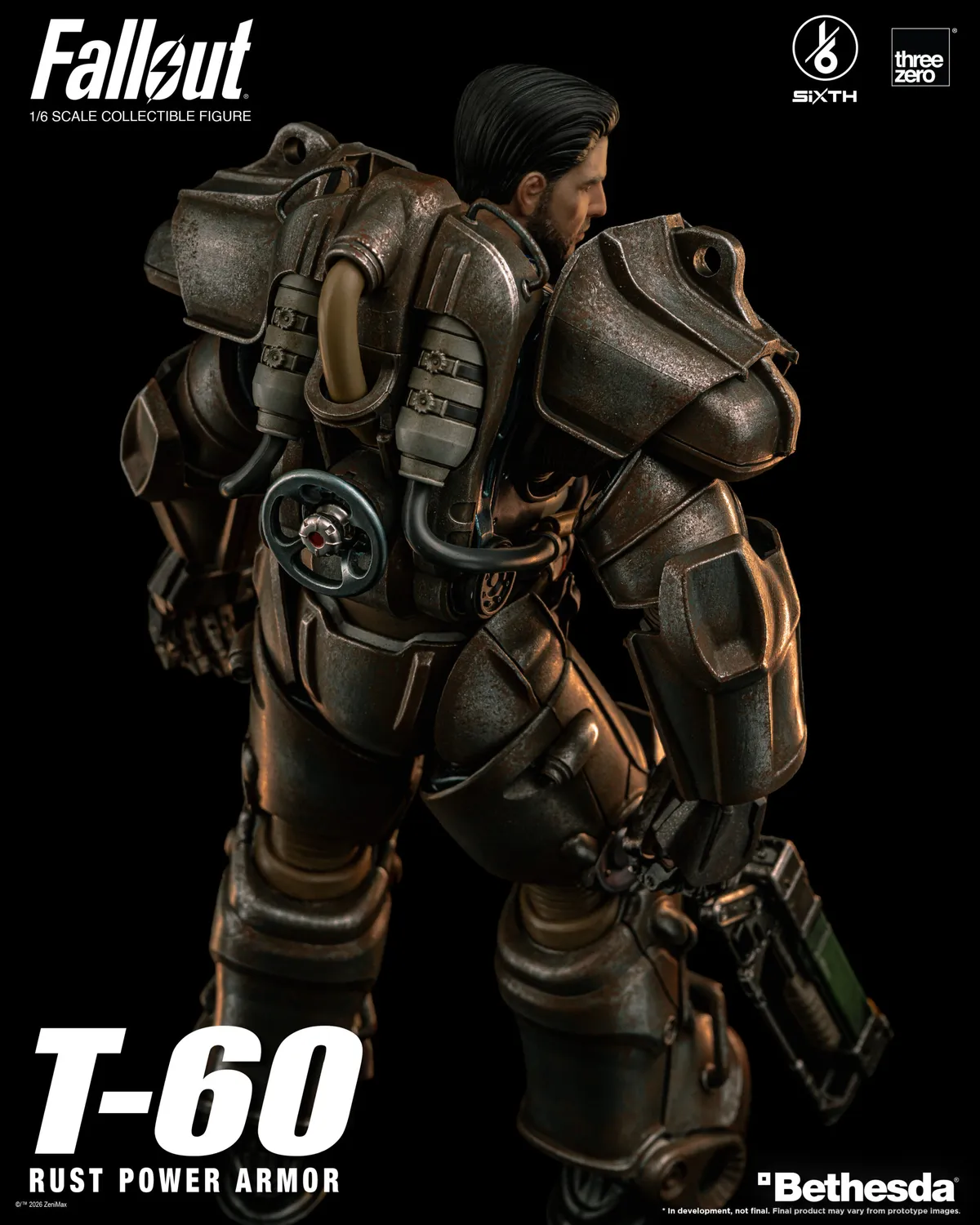 Fallout T-60 Rust Power Armor Statue 1/6
