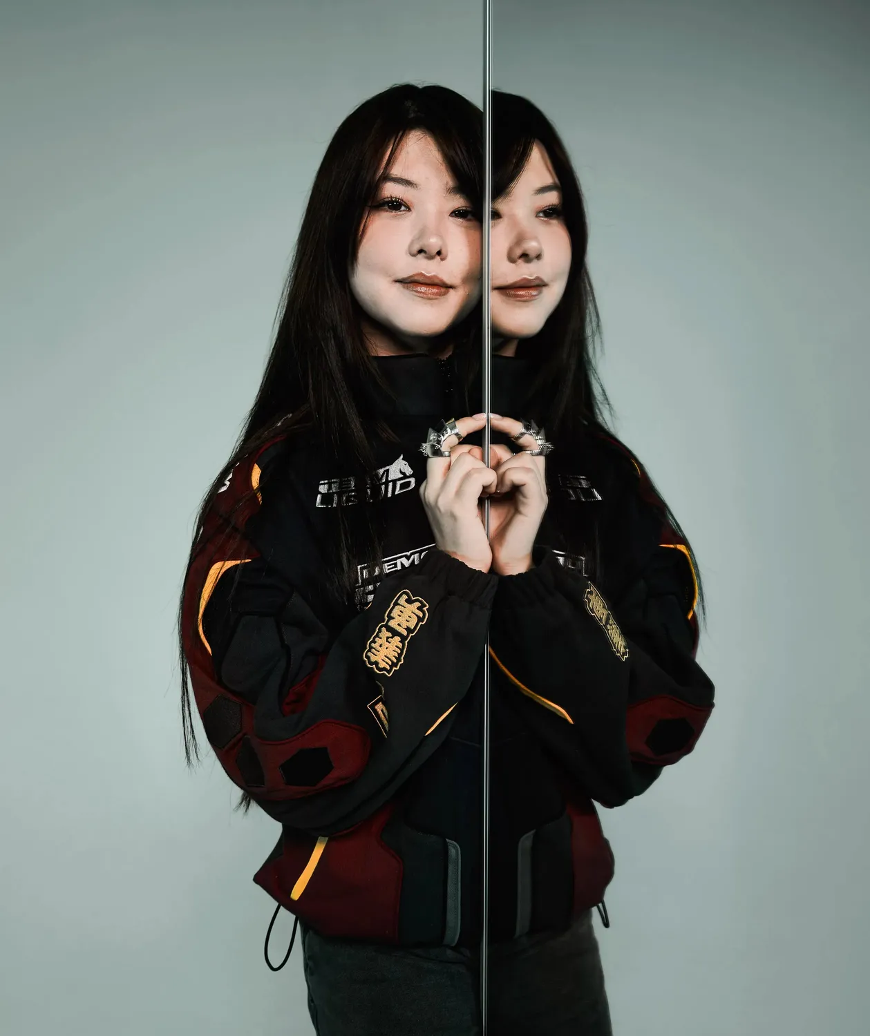 Team Liquid Demon Slayer Tomioka Racing Jacke Baumwolle