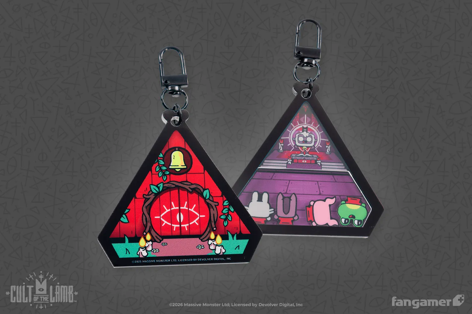 Fangamer Cult of the Lamb Preacher of Truth Shaker Anhänger
