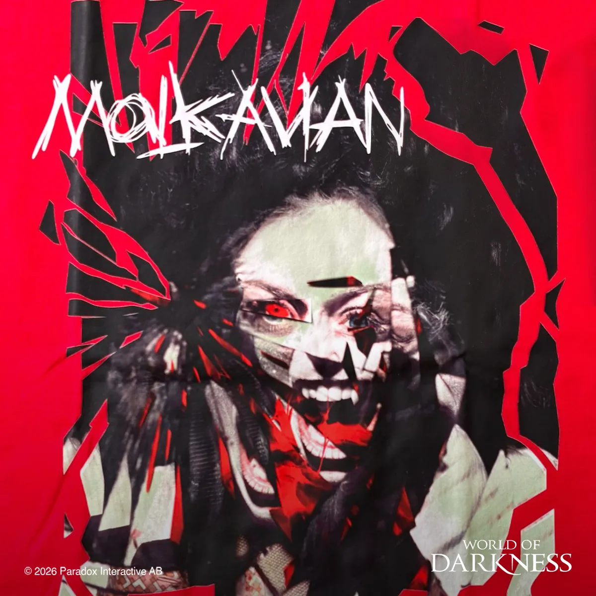 White Wolf Madness Is Clarity T-Shirt Baumwolle