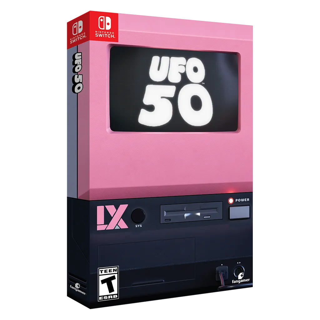 Fangamer UFO 50 Deluxe Edition Switch Spiel physisch mit Extras