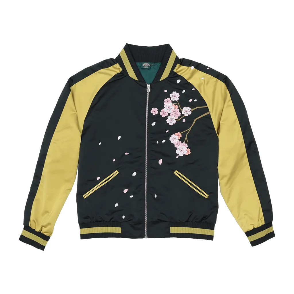 Fangamer Street Fighter Ryu's Sukajan Jacke aus Satin