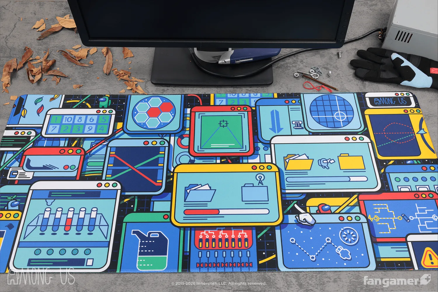 Fangamer Among Us Task Management Mauspad XXL