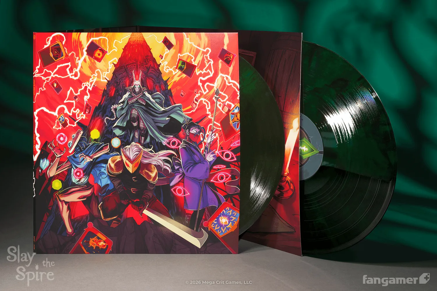 Fangamer Slay the Spire Reslain Vinyl 2LP grün