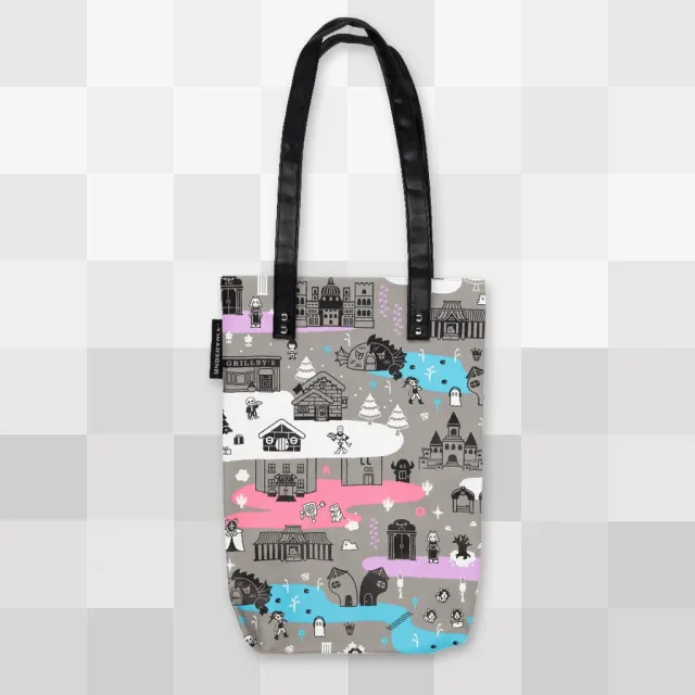 Fangamer Underground Journey Faux Leather Tote Kunstledertasche