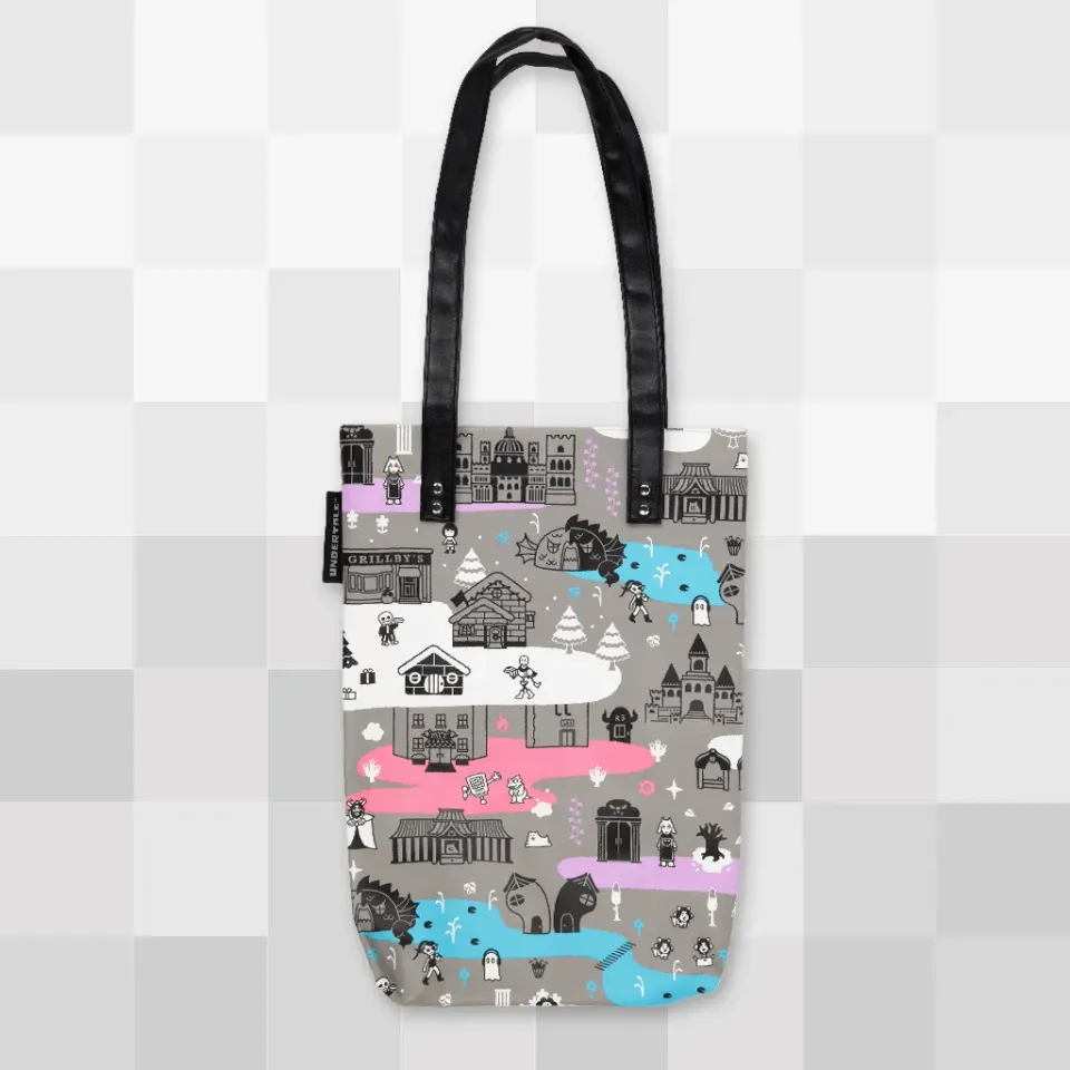 Fangamer Underground Journey Faux Leather Tote Kunstledertasche
