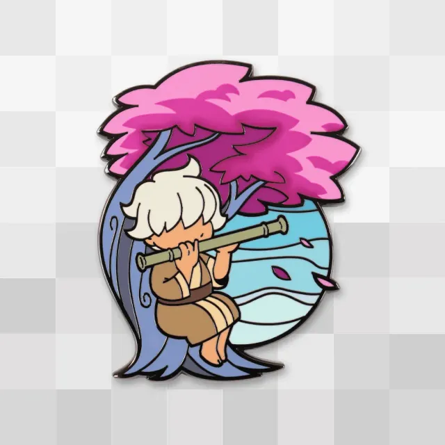 Fangamer Nine Sols Shuanshuan and His Flute Pin Anstecker