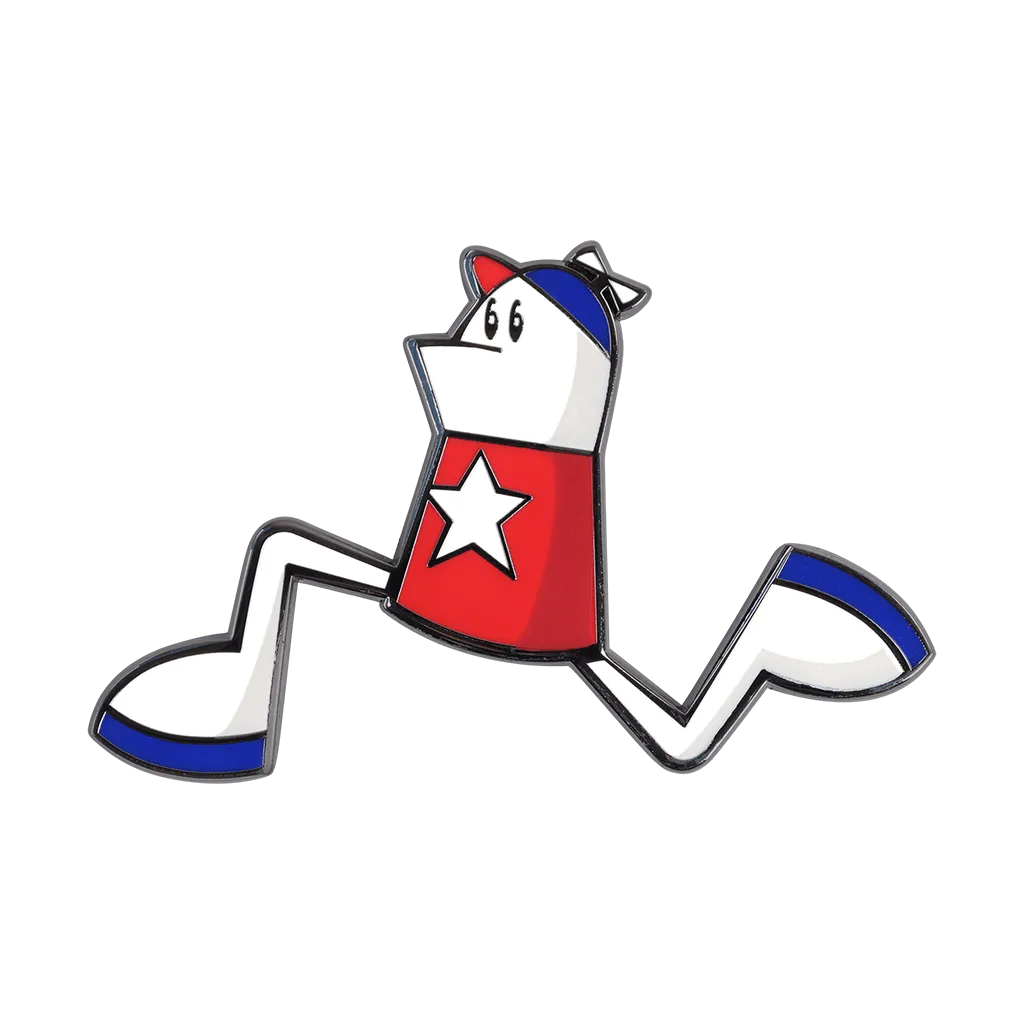 Fangamer Homestar Runner Homestar Pin Emaille 5,8 cm