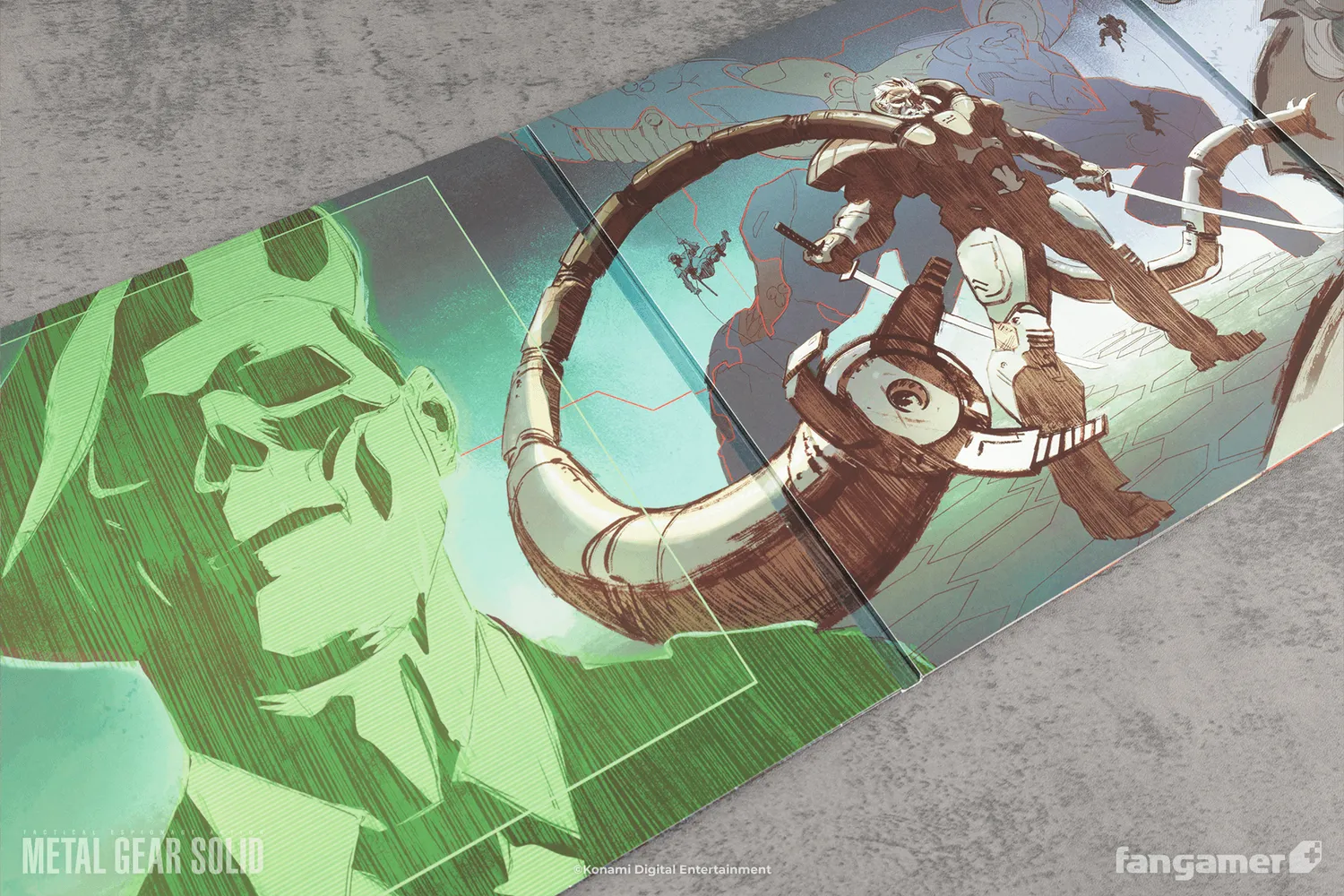 Fangamer Metal Gear Solid 2 Sons of Liberty Soundtrack 3LP Vinyl
