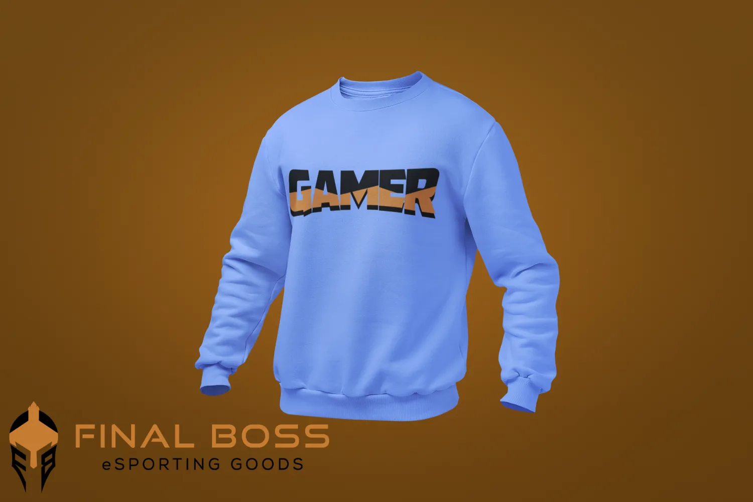 Final Boss Gamer Shirt mit Backprint