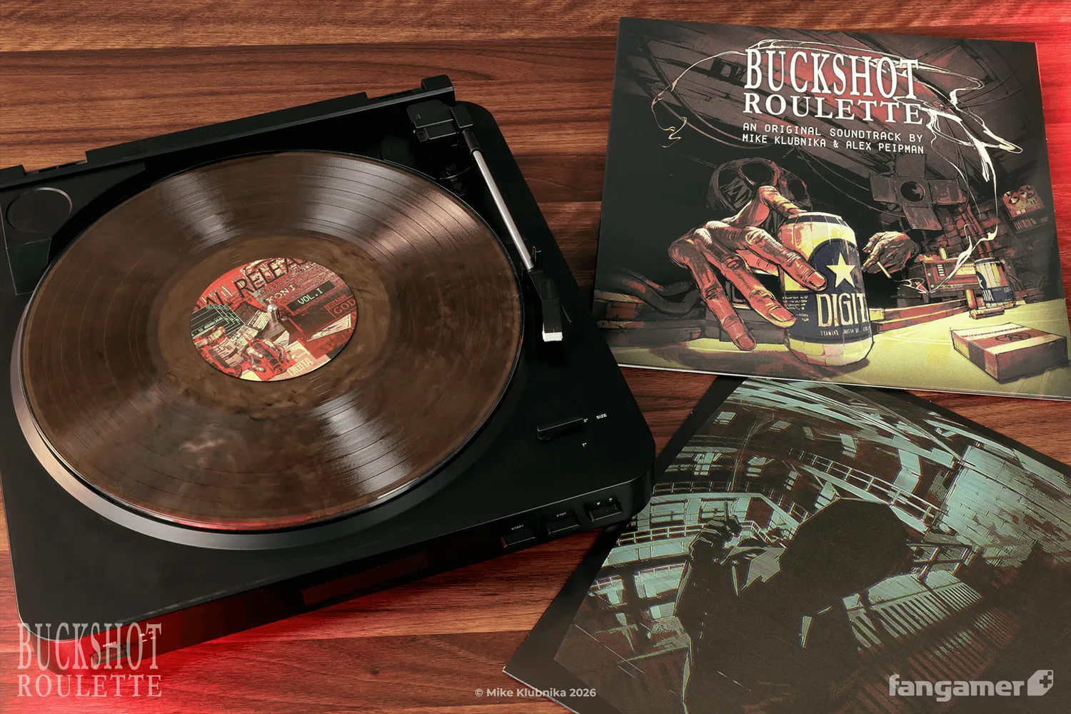 Fangamer Buckshot Roulette Vinyl Soundtrack Schallplatte