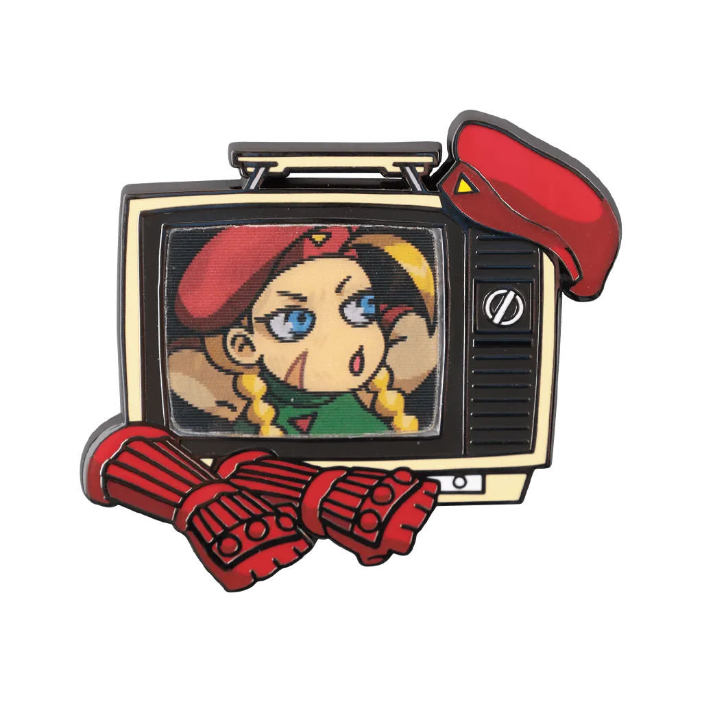 Fangamer Street Fighter Buddies Lenticular Pin