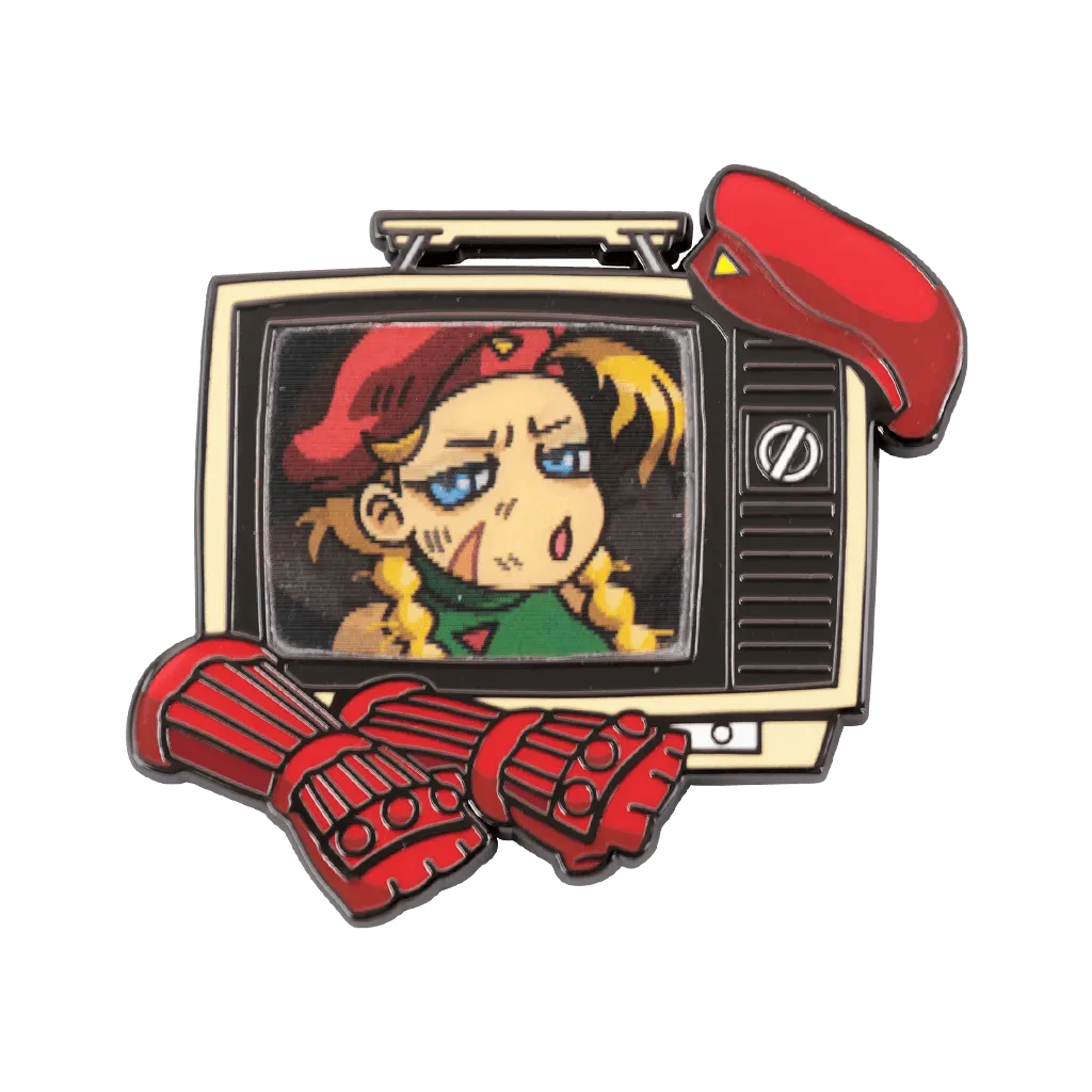 Fangamer Street Fighter Buddies Lenticular Pin