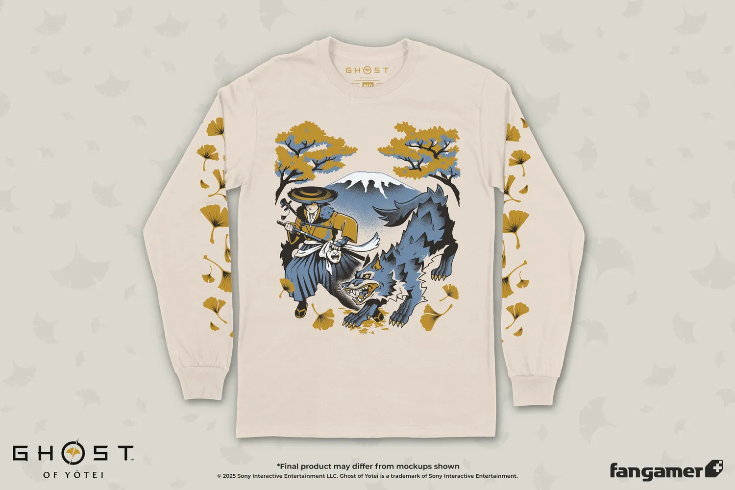 Fangamer Ghost of Yotei The Hunters Langarmshirt