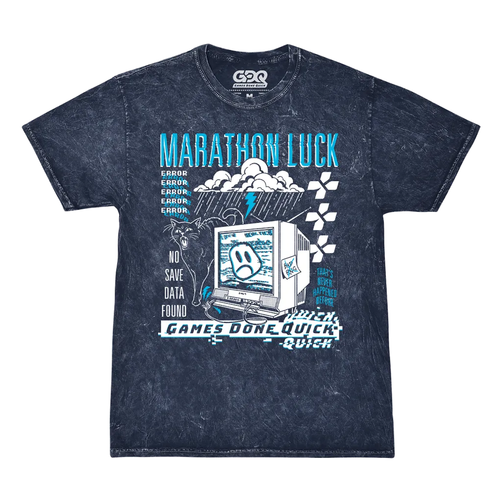 Fangamer GDQ Marathon Luck T-Shirt Baumwolle