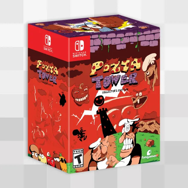 Fangamer Pizza Tower Collector's Edition Switch Spiel Box
