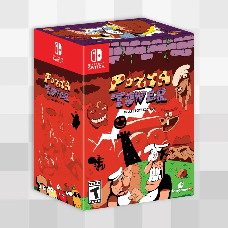 Fangamer Pizza Tower Collector's Edition Switch Spiel Box